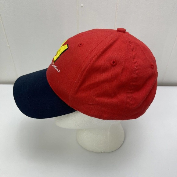 Jeff Gordon Hat Cap Kelloggs Racing #24 Nascar Red Blue Yellow Strapback - Picture 3 of 12